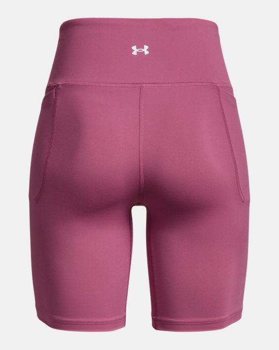 Women's UA Meridian Bike Shorts, Pink, pdpMainDesktop image number 5